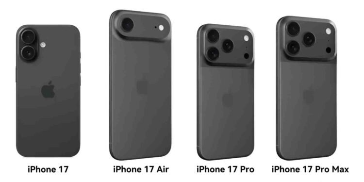 آئی فون 17 کی قیمت