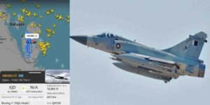 اسرائیل کا دوحا پر فضائی حملہ اور قطری ایف 15 طیارے فضاؤں میں گشت کرتے ہوئے