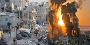 غزہ میں اسرائیلی مظالم کے تازہ حملوں میں 80 فلسطینی شہید