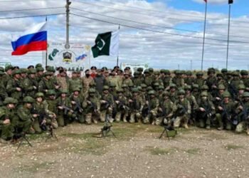 پاکستان اور روس کی مشترکہ فوجی مشق