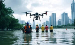 پنجاب حکومت کا سیلاب متاثرین کے لیے ائیر لفٹ ڈرون