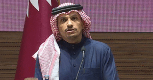 قطر کے وزیراعظم اسرائیلی حملے اور یرغمالیوں پر بات کرتے ہوئے