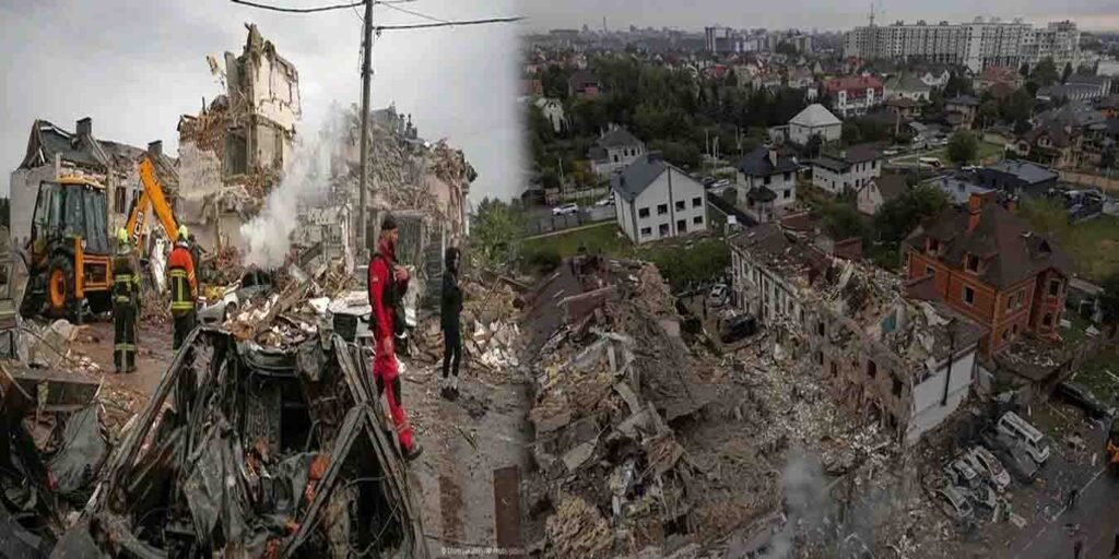 روس کا یوکرین پر بڑا حملہ، ڈرون اور میزائلوں کی بارش