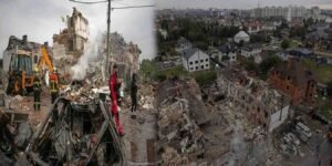 روس کا یوکرین پر بڑا حملہ، ڈرون اور میزائلوں کی بارش