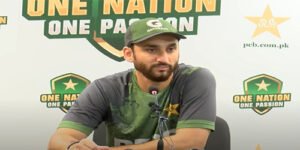 ایشیا کپ 2025 میں پاکستان بھارت میچ سے قبل کپتان سلمان علی آغا میڈیا سے گفتگو کرتے ہوئے