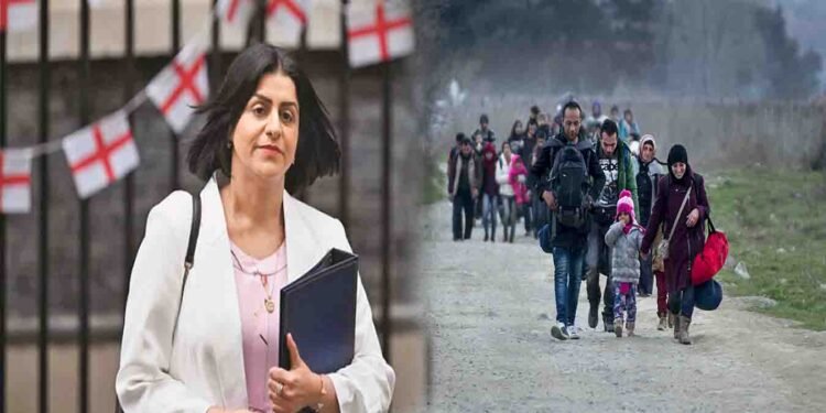 برطانوی ہوم سیکرٹری شبانہ محمود انتباہ پناہ گزینوں کی واپسی پر