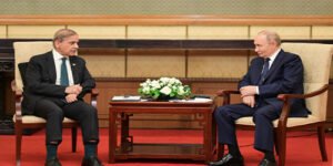 شہباز شریف اور ولادیمیر پیوٹن کی ملاقات