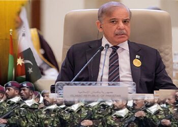 شہباز شریف کا عرب-اسلامی سربراہی کانفرنس سے خطاب، ٹاسک فورس کے قیام کی تجویز