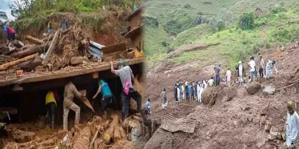سوڈان میں طوفان بارش کے بعد تباہ کن لینڈ سلائیڈنگ