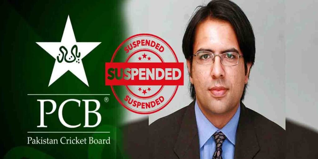 پی سی بی نے عثمان واہلہ کو معطل کیا