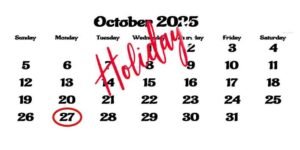 27 اکتوبر عام تعطیل نہیں، حکومت پاکستان کا اعلان