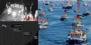 اسرائیل کا گلوبل صمود فلوٹیلا پر حملہ