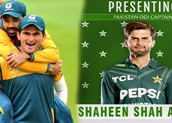 محمد رضوان کی قیادت ختم ،ون ڈے ٹیم کے نئے کپتان شاہین شاہ آفریدی
