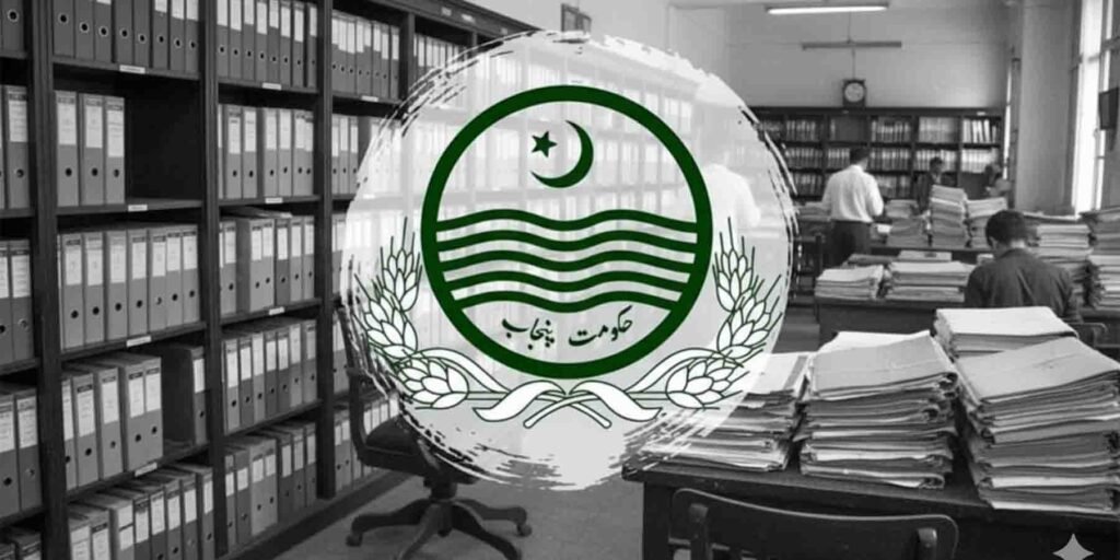 پنجاب حکومت ڈیجیٹل فائل سسٹم