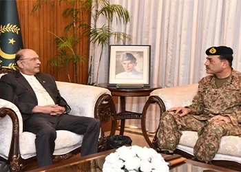 آصف علی زرداری سے فیلڈ مارشل عاصم منیر کی ملاقات