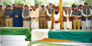 ڈی آئی خان پولیس ٹریننگ سنٹر حملہ کے شہداء کی نماز جنازہ ادا
