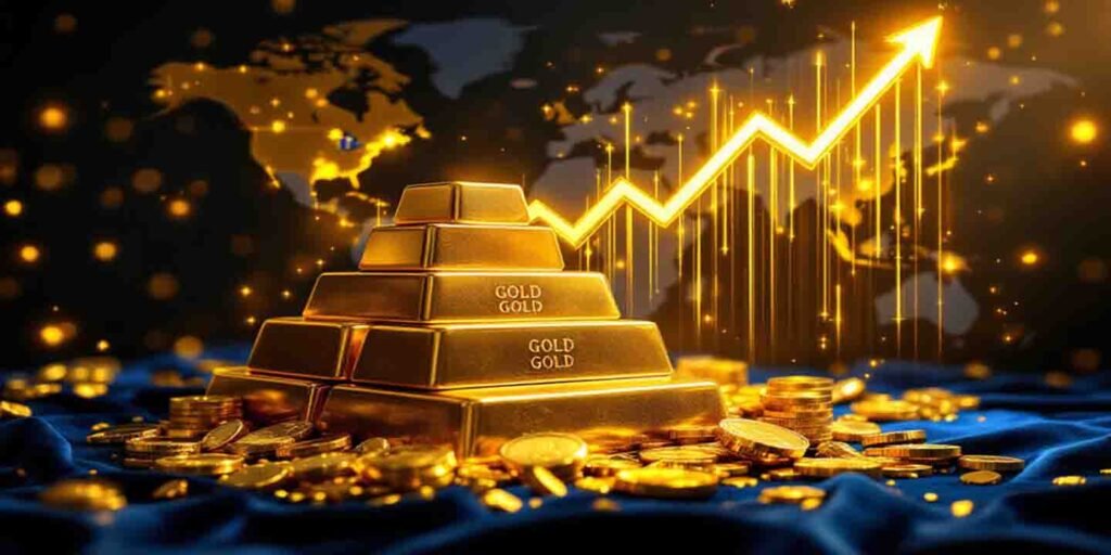 سونے کی قیمت 2025 عالمی مارکیٹ میں ریکارڈ سطح پر