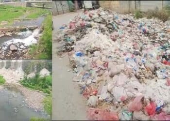 اسلام آباد کچرے کے ڈھیر اور بہارہ کہو کی گلیوں میں پھیلی گندگی کا منظر