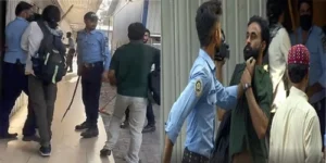 اسلام آباد پولیس کا نیشنل پریس کلب پر دھاوا