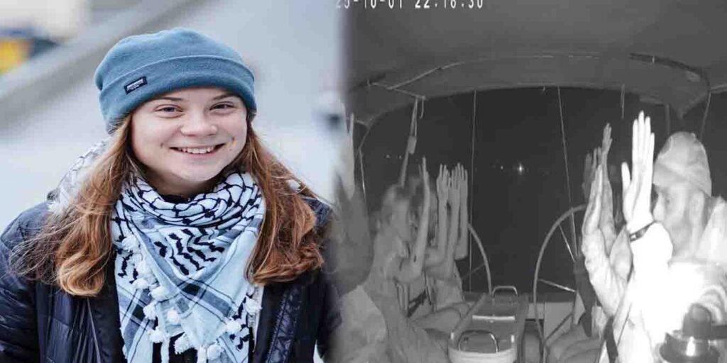 گریٹا تھنبرگ پر اسرائیلی تشدد کی خبریں — فلوٹیلا گرفتاری کے بعد غیر انسانی سلوک کا انکشاف