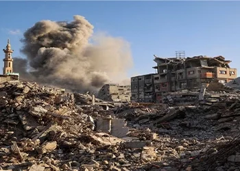 اسرائیل کے غزہ میں فضائی حملے، غزہ میں تباہی اور انسانی المیہ