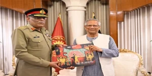 چیئرمین جوائنٹ چیفس آف اسٹاف کمیٹی جنرل جنرل ساحر شمشاد مرزا کا دورہ بنگلادیش