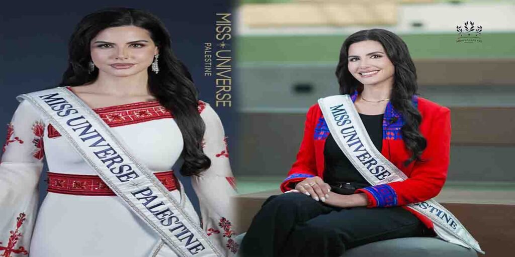 نادین ایوب فلسطین کی نمائندہ کے طور پر مس یونیورس 2025 میں شرکت کر رہی ہیں