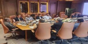 وزیر داخلہ محسن نقوی سی ڈی اے ہیڈکوارٹرز میں اجلاس کی صدارت کر رہے ہیں، نئے کنونشن ہال کی منظوری۔