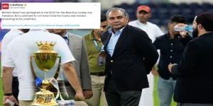 محسن نقوی ایشیا کپ ٹرافی تنازعہ : محسن نقوی کا بھارتی میڈیا کے الزامات پر سخت ردعمل