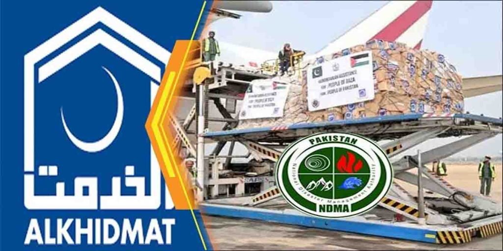 این ڈی ایم اے اور الخدمت فاؤنڈیشن کا تعاون
