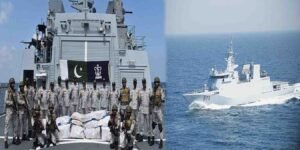 پاکستان نیوی کارروائی بحیرہ عرب منشیات ضبط