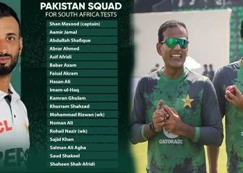 پاک بمقابلہ جنوبی افریقہ ٹیسٹ — آصف آفریدی کا ڈیبیو اور شاہین شاہ آفریدی کی واپسی