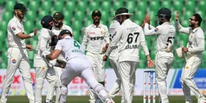 پاکستان بمقابلہ جنوبی افریقہ پہلا ٹیسٹ نعمان علی کی شاندار بولنگ اور جنوبی افریقہ دباؤ میں