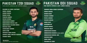 بابر اعظم اور نسیم شاہ کی واپسی کے ساتھ پاکستان قومی ٹیم اسکواڈ 2025