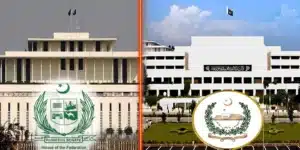 پاکستان کا پارلیمانی نظام — قومی اسمبلی اور سینیٹ کی عمارت کا منظر