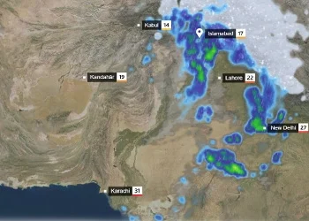 پاکستان کی موسمی صورتحال : بارشوں اور طوفانی ہواؤں کی پیش گوئی