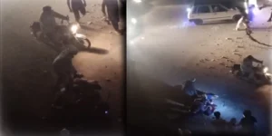 پشاور کوہاٹ روڈ دھماکا پولیس موبائل کے قریب دھماکا، چار اہلکار زخمی