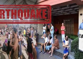 فلپائن زلزلہ 2025 کے بعد باگیو شہر میں خوف و ہراس، شہری گھروں سے باہر