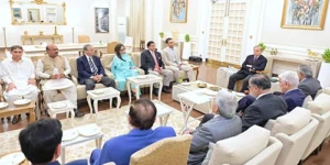 وزیراعظم شہباز شریف اور بلاول بھٹو زرداری ملاقات کے دوران