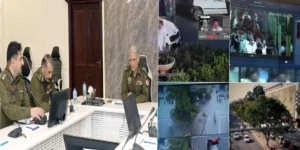 پنجاب میں سیکیورٹی اقدامات سخت۔آئی جی پنجاب ڈاکٹر عثمان انور کی زیر صدارت اجلاس میں سیکیورٹی پلان