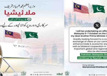 وزیراعظم شہباز شریف کا ملائیشیا کا دورہ 2025