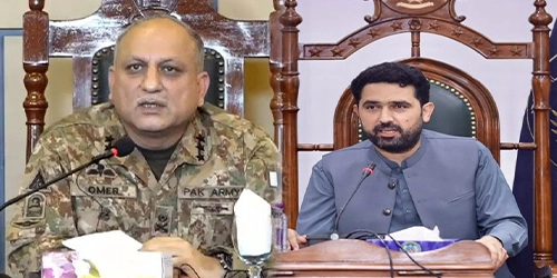 وزیراعلیٰ خیبرپختونخوا سہیل آفریدی کی کور کمانڈر پشاور سے ملاقات