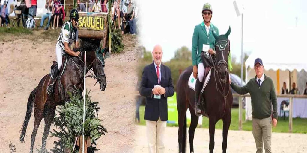 پاکستانی گھڑ سوار عثمان خان ایشین گیمز 2026 کیلئے کوالیفائی