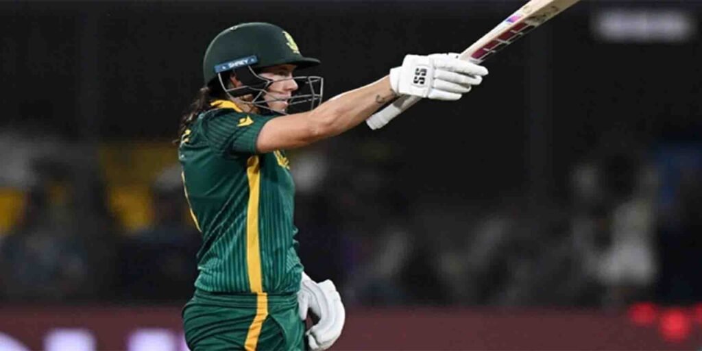 ویمنز ورلڈکپ 2025 میں تزمین برٹز کی شاندار سنچری