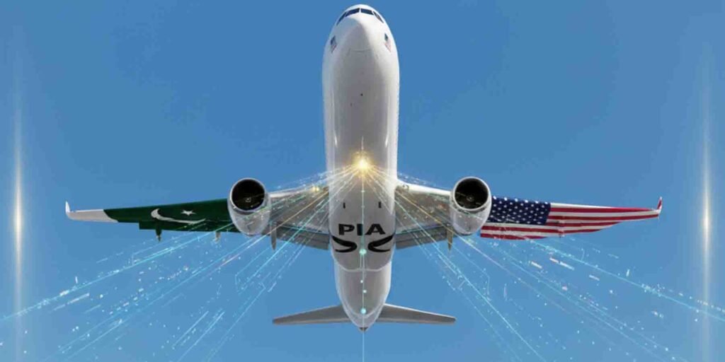 امریکا کیلئے براہ راست پروازیں