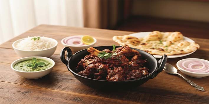 بھنا گوشت بنانے کی ترکیب کے مطابق تیار کیا گیا مزیدار گوشت