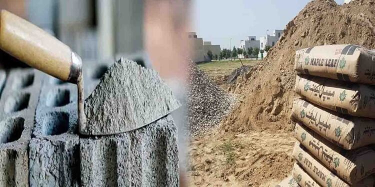 پاکستان میں سیمنٹ کی ریٹیل قیمت میں اضافہ