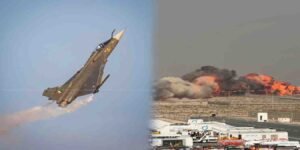 دبئی ائیر شو میں بھارتی تیجاس طیارے کا حادثہ