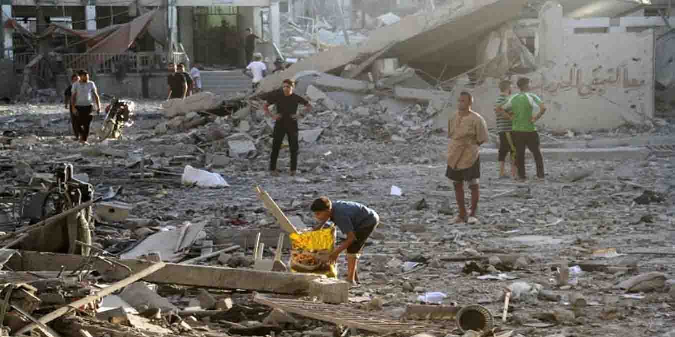 غزہ اسرائیلی حملے میں شہید اور زخمی ہونے والے فلسطینی شہریوں کی امداد