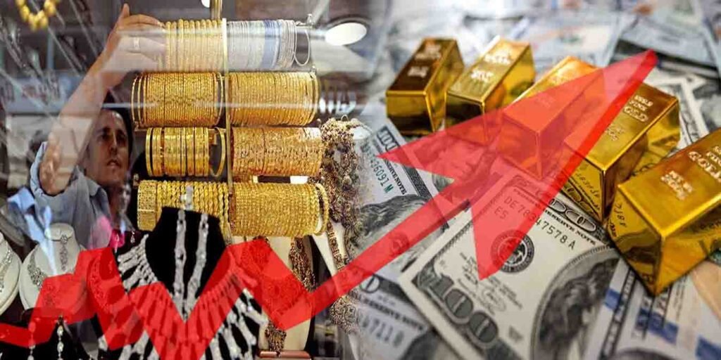 سونے کی قیمت میں 3700 روپے فی تولہ اضافہ، عالمی مارکیٹ میں 37 ڈالر فی اونس اضافہ